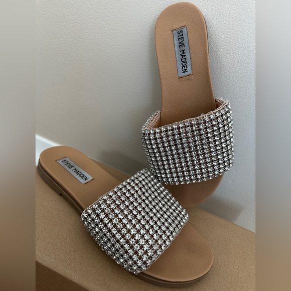 Steve Madden Shoes - Steve Madden Rhinestone Sandals